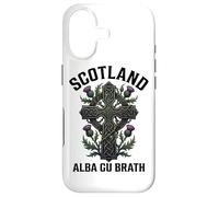 Scotland Alba Gu Brath Celtic Cross Thistle Gaelic Case for iPhone 17