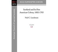 Scotland and Its First American Colony, 1683-1765
