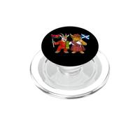 Scotland Angola Flag Scottish Angolan Roots Angola Heritage PopSockets PopGrip for MagSafe