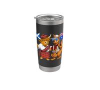 Scotland Australia Flag Scottish Roots Proud Australian Stainless Steel Insulated Tumbler