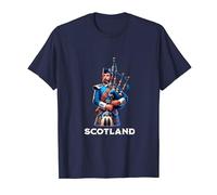 Scotland Bagpiper Patriotic Traditional Scottish Piper T-Shirt