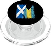 Scotland Bahamas Half Flag Scottish Bahamian Jersey PopSockets PopGrip for MagSafe