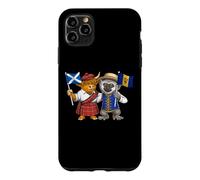 Scotland Barbados Flag Scottish Roots Proud Barbadian Case for iPhone 11 Pro Max