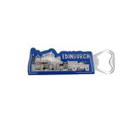 Scotland Bottle Opener Magnets, Glasgow Bottle Opener, Edinburgh Bottle Opener Magnet (Edinburgh Skyline)