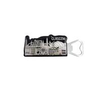 Scotland Bottle Opener Magnets, Glasgow Bottle Opener, Edinburgh Bottle Opener Magnet (Glasgow Skyline)