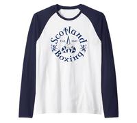 Scotland Boxing Established 1681 Raglan Baseball Tee