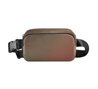 Scotland Buffalo Plaid Tartan Check Black Gold Green Cute Crossbody Bag Waist Packs for Women Men Croose Body Purse, Earth Essence, One Size
