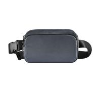 Scotland Buffalo Plaid Tartan Check Black Gold Green Cute Crossbody Bag Waist Packs for Women Men Croose Body Purse, Charcoal Texture, One Size