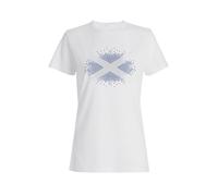 Scotland Burst Flag T-shirt Union Jack T-Shirt, Ladies Football Top, Women Football T-shirt, and Women's Tee