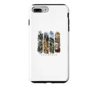 Scotland Castle, Streets and Highlands Vacation Edinburgh Case for iPhone 7 Plus/8 Plus