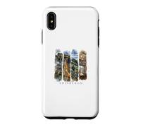 Scotland Castle, Streets and Highlands Vacation Edinburgh Case for iPhone XS Max