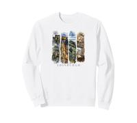 Scotland Castle, Streets and Highlands Vacation Edinburgh Sweatshirt