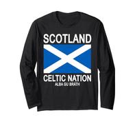 Scotland Celtic Nation Alba Gu Bràth Scottish Long Sleeve T-Shirt