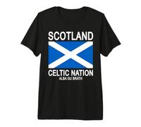 Scotland Celtic Nation Alba Gu Bràth Scottish Premium T-Shirt