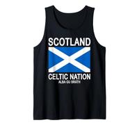 Scotland Celtic Nation Alba Gu Bràth Scottish Tank Top
