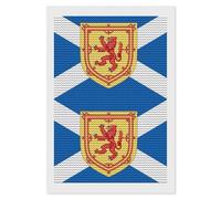 Scotland Coat of Arms Flag Diamond Art Kits DIY Painting Wall Diamonds Pictures Room Decor For Adult