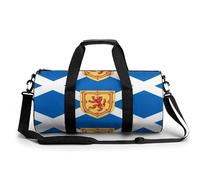 Scotland Coat of Arms Flag Funny Large Gym Bag Novelty Lightweight Duffel Bag Travel Tote Bags