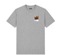 Scotland Cow Icon Frame Men's T-Shirt - Gray / XL