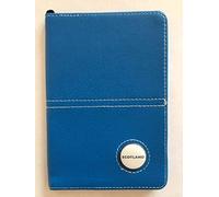 Scotland Crested Blue Leather Golf Scorecard Holder. Detachable Golf Ball Marker. AP