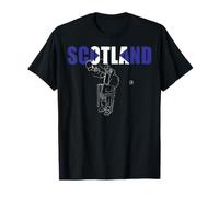 Scotland Cricket Batsman T-Shirt