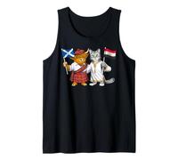 Scotland Egypt Flag Scottish Roots Proud Egyptian Heritage Tank Top