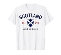 Scotland Est 843 Alba Gu Bràth Scottish Heritage Gift T-Shirt