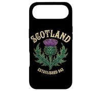 Scotland Established 843 Flowering Thistle Distressed Case for iPhone Air