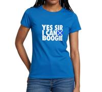 Scotland Fans Euros. Yes Sir, I Can Boogie Women's T-Shirt