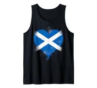 Scotland Flag A Proud Scot on St Andrews Day Scottish Pride Tank Top