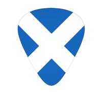 Scotland Flag Guitar Picks Plectrums For Guitar Bass 12 Pack