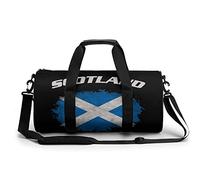 Scotland Flag Gym Duffel Bag Sports Backpack Waterproof Shoulder Bag Travel Weekender Funny Durable Handbag
