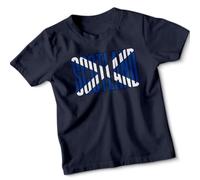 Scotland Flag Kids T Shirt Scottish Saltire Youth Tee Boys and Girls Graphic Top