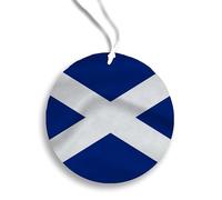 Scotland Flag | REUSABLE Double Sided Car Air Freshener