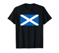 Scotland Flag Scottish Saltire Saint Andrew's Cross T-Shirt