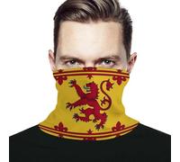 Scotland Flag Snood Neck Gaiter Warmer Adjustable Ski Face Cover Windproof Neckwear for Men Women