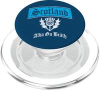 Scotland forever Alba gu bràth Scottish pride thistle flag PopSockets PopGrip for MagSafe
