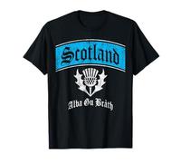 Scotland forever Alba gu bràth Scottish pride thistle flag T-Shirt
