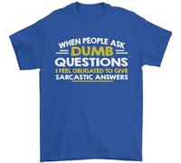 Scotland Funny Scottish SCI-FI Text Mens T-Shirt 100% Cotton Royal Blue 3XL