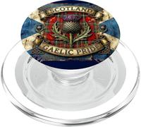 Scotland Gaelic Pride s Scots Thistle s Scottish Flag PopSockets PopGrip for MagSafe