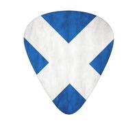 Scotland Grungy Flag Guitar Picks Plectrums For Guitar Bass 12 Pack