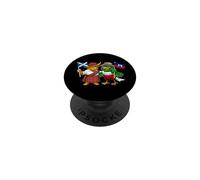 Scotland Haiti Flag Scottish Roots Proud Haitian Heritage PopSockets Adhesive PopGrip