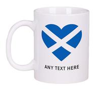 Scotland Heart Any Name/Any Text Personalised Mug Gift Tea Coffee Cup 11oz