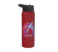 Scotland Highland Warrior Scottish Independence Fans Stainless Steel Insulated Water Bottle