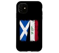 Scotland Iraq Half Flag Scottish Iraqi Jersey Case for iPhone 11