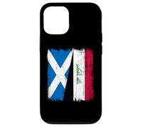 Scotland Iraq Half Flag Scottish Iraqi Jersey Case for iPhone 12/12 Pro