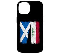 Scotland Iraq Half Flag Scottish Iraqi Jersey Case for iPhone 14