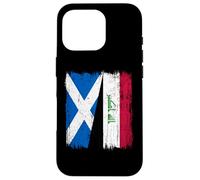 Scotland Iraq Half Flag Scottish Iraqi Jersey Case for iPhone 16 Pro