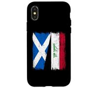 Scotland Iraq Half Flag Scottish Iraqi Jersey Case for iPhone X/XS