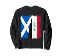 Scotland Iraq Half Flag Scottish Iraqi Jersey Sweatshirt