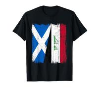 Scotland Iraq Half Flag Scottish Iraqi Jersey T-Shirt